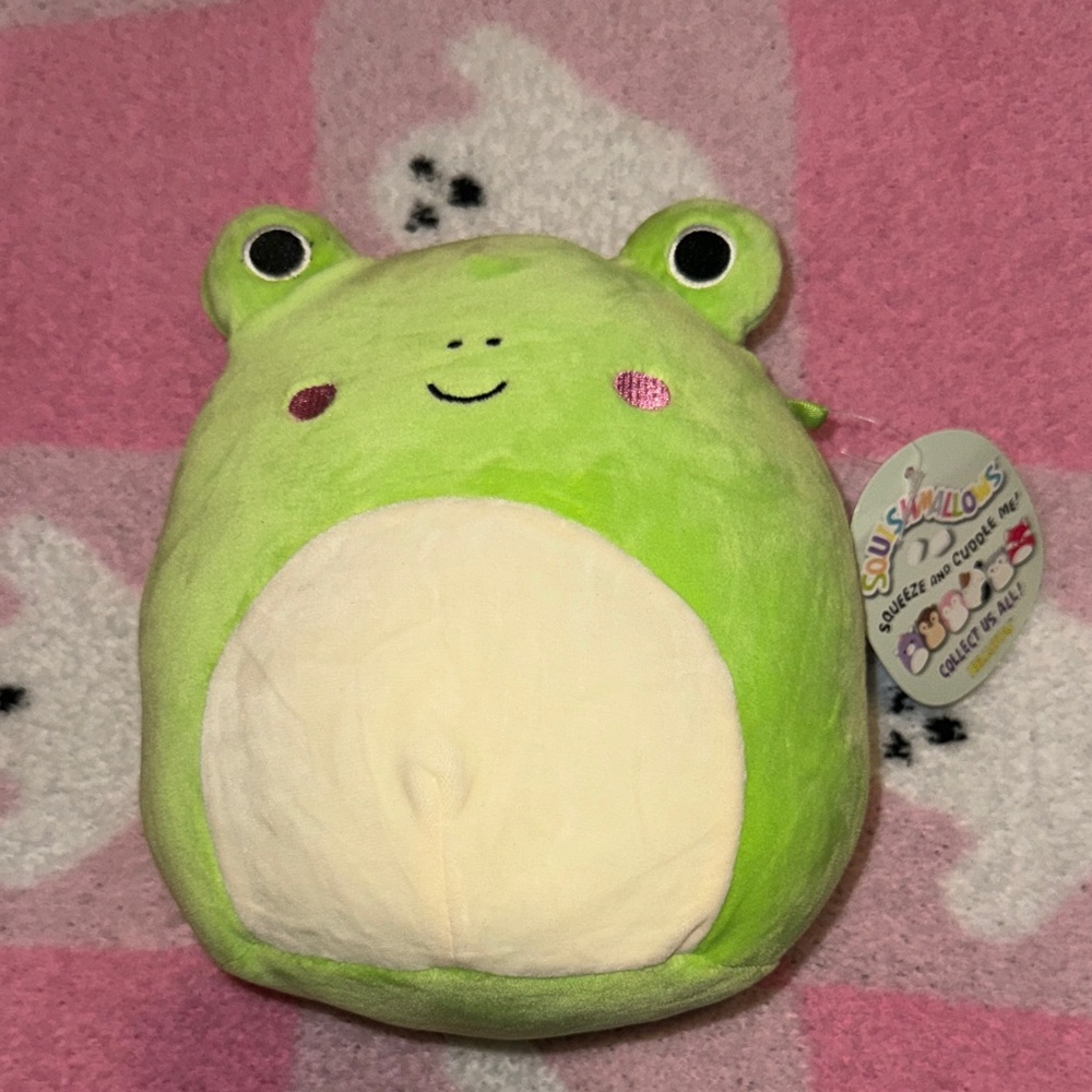 3/$30 Squishmallows Green Frog Stuffed Animal